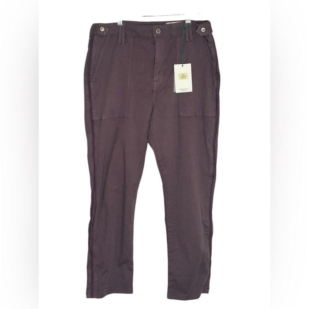 NWT Cosmic Blue Love by Pistola Erin High Rise Utility Pant Sz 31 Plum Gorpcore